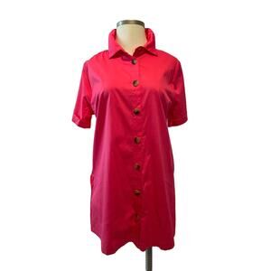 Style‎ Plus Boutique Size 1X Fuschia Casual Top